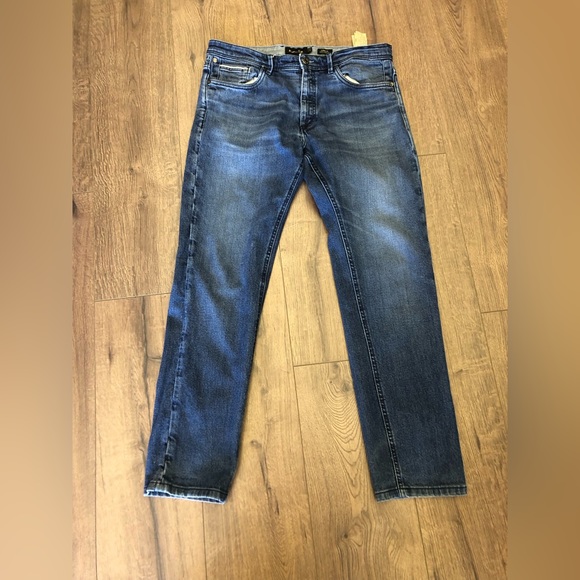 MASSIMO DUTTI MENS STRAIGHT LEG CASUAL FIT BLUE JEANS - Picture 1 of 8